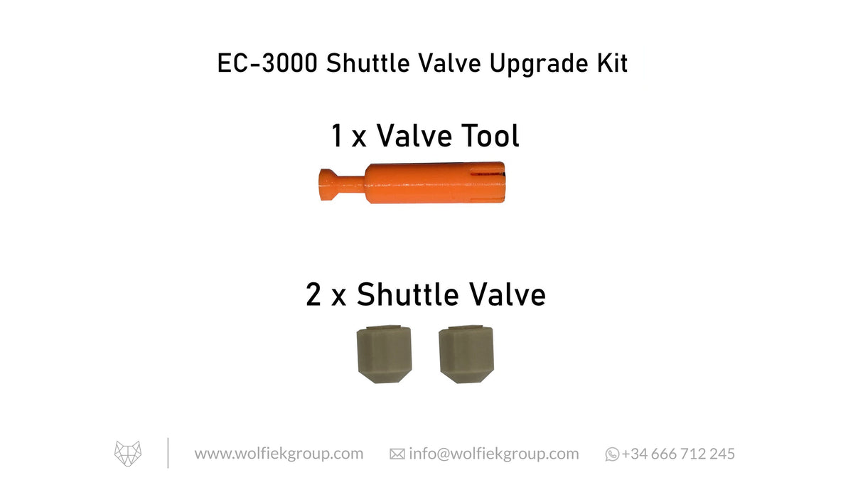 Hill EC-3000 · Shuttle Valve Upgrade Kit